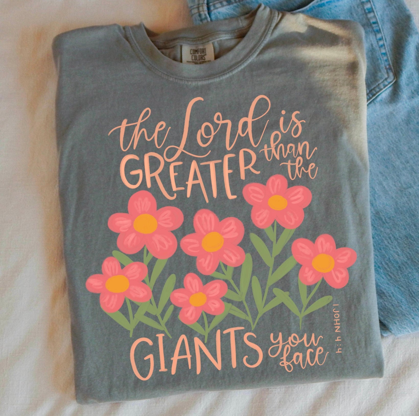 THE LORD IS GREATER THAN THE GIANTS YOU FACE