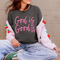 GOD IS GOOD ALL TE TIME PINK