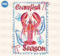 CRAWFISH SEASON BOW BORDER