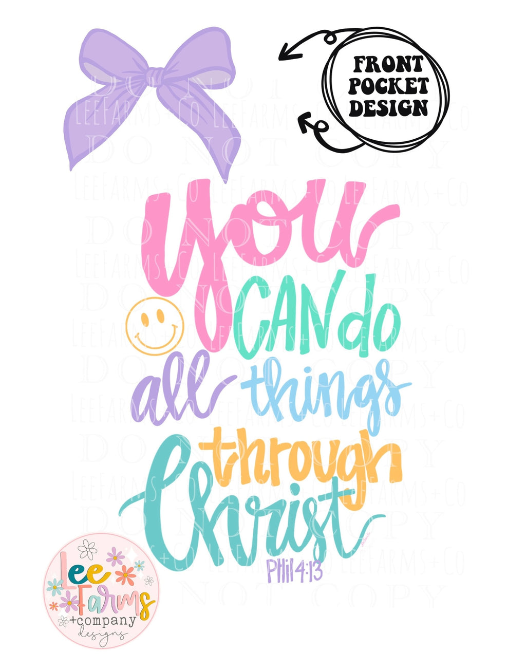COQUETTE ALL THINGS THROUGH CHRIST
