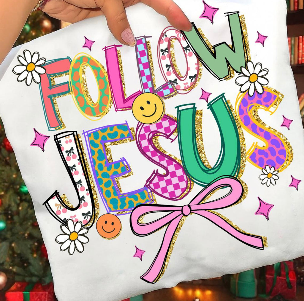PREPPY FOLLOW JESUS DOODLE