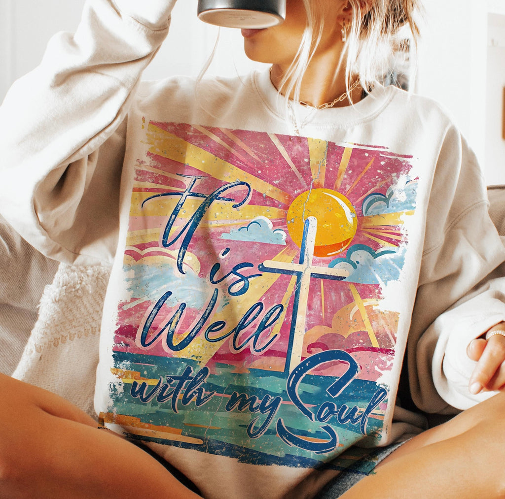 IT IS WELL WITH MY SOUL SUNSET SUMMER