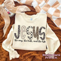JESUS IS THE WAY LEOPARD DESIGN