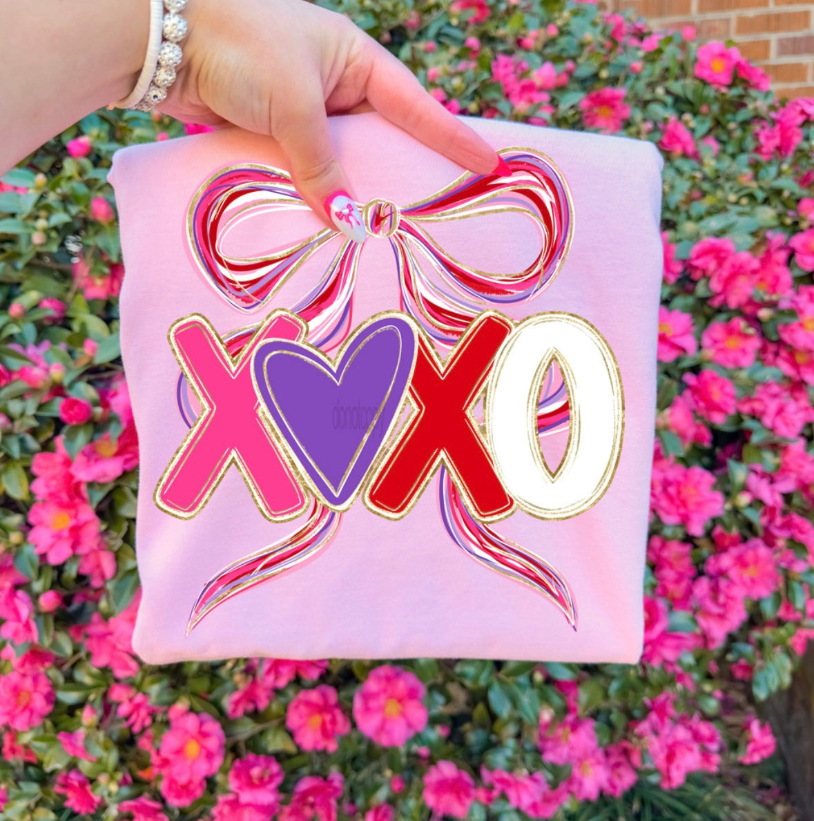 XOXO OVERSIZED BOW
