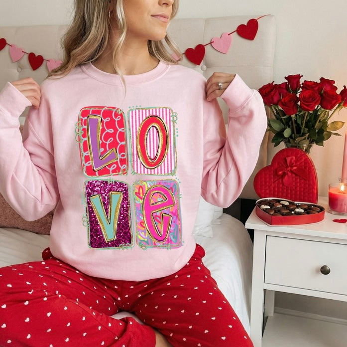 PATTERNED WHIMSICAL LOVE