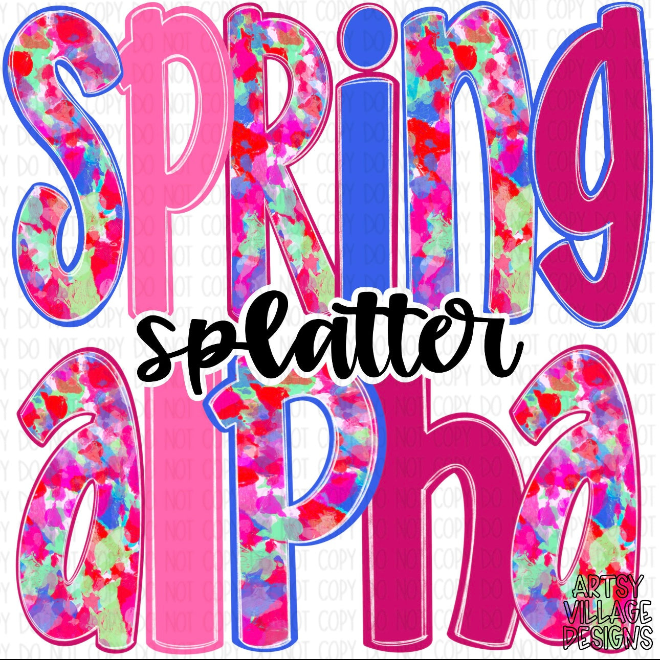 SPRING SPLATTER ALPHA CUSTOM