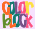 COLOR BLOCK CUSTOM