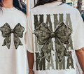 Mama Camo Coquette Bow