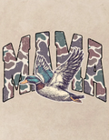 Retro Camo Duck Mama