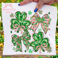 BRUSHSTROKE SHAMROCK COLLAGE