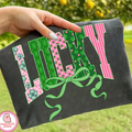 PATTERNED LUCKY W/ BOW