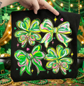 BRUSHSTROKE SHAMROCK COLLAGE