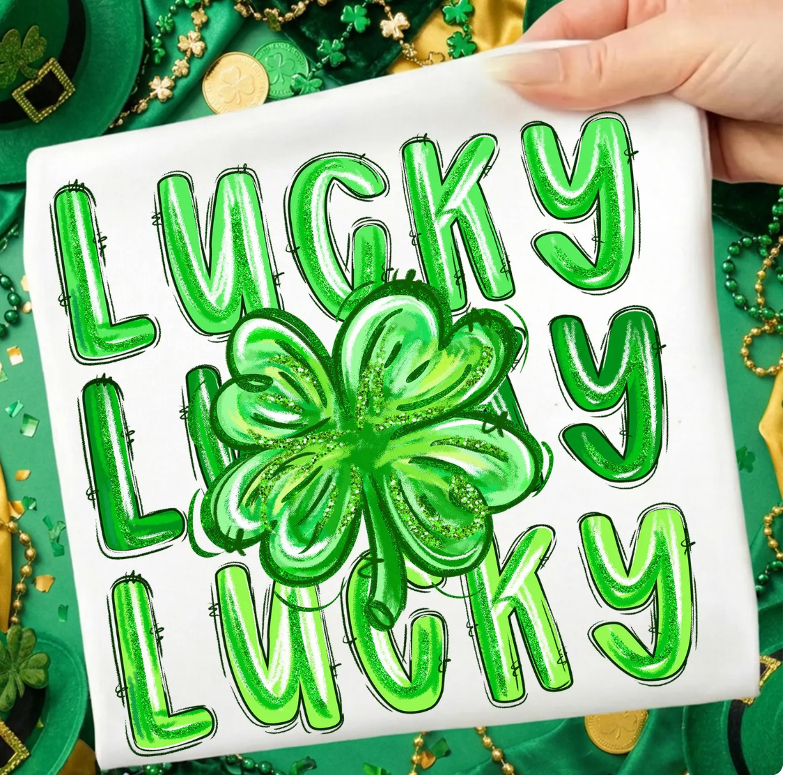 NEON LUCKY SHAMROCK