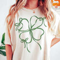 SIMPLE BOW SHAMROCK