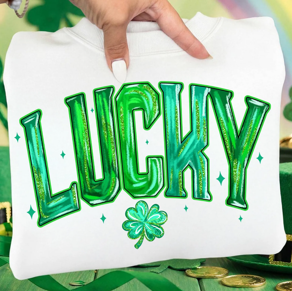 BRIGHT GREEN GLASS LUCKY