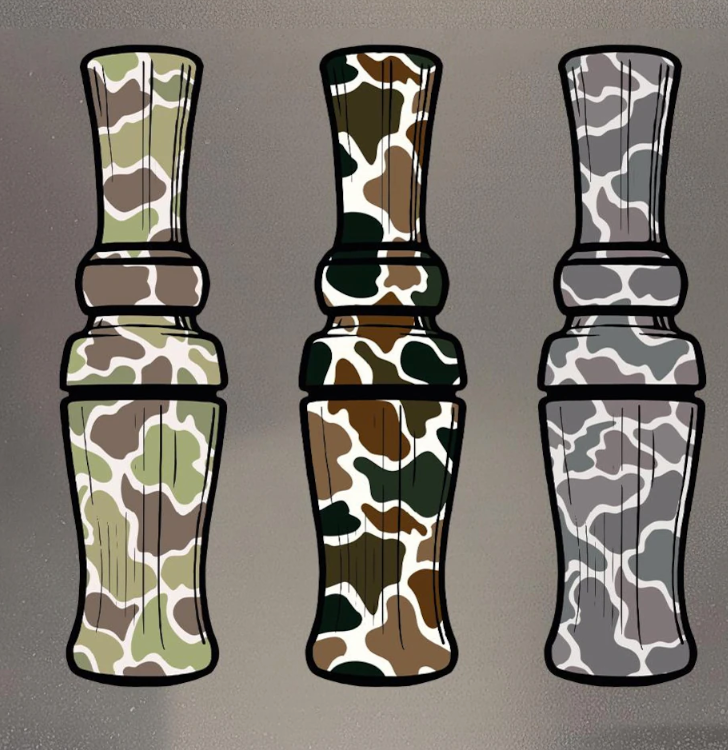 CAMO DUCK CALLS