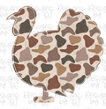 RETRO CAMO TURKEY
