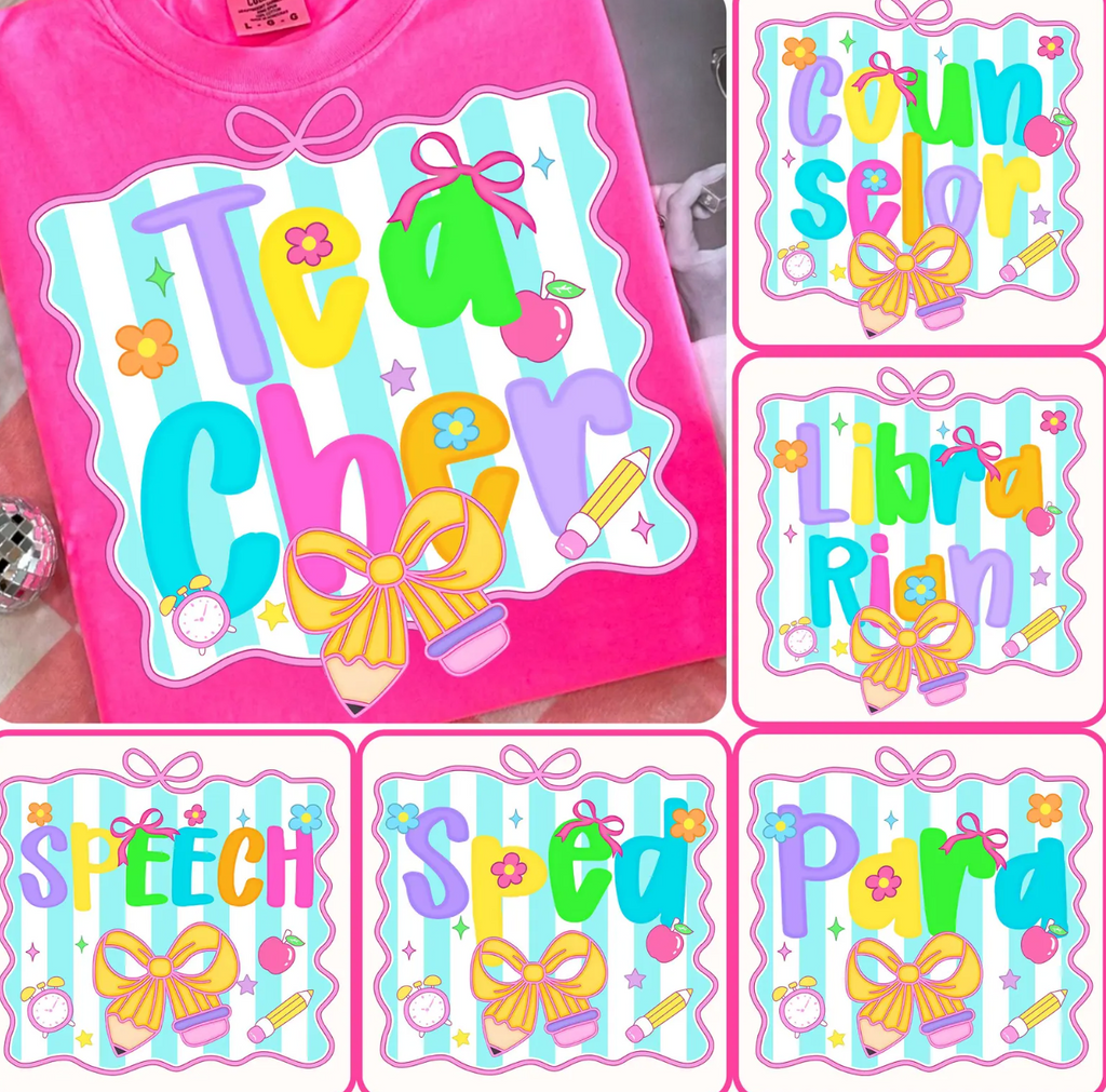 NEON TEACHER FRAME BUNDLE