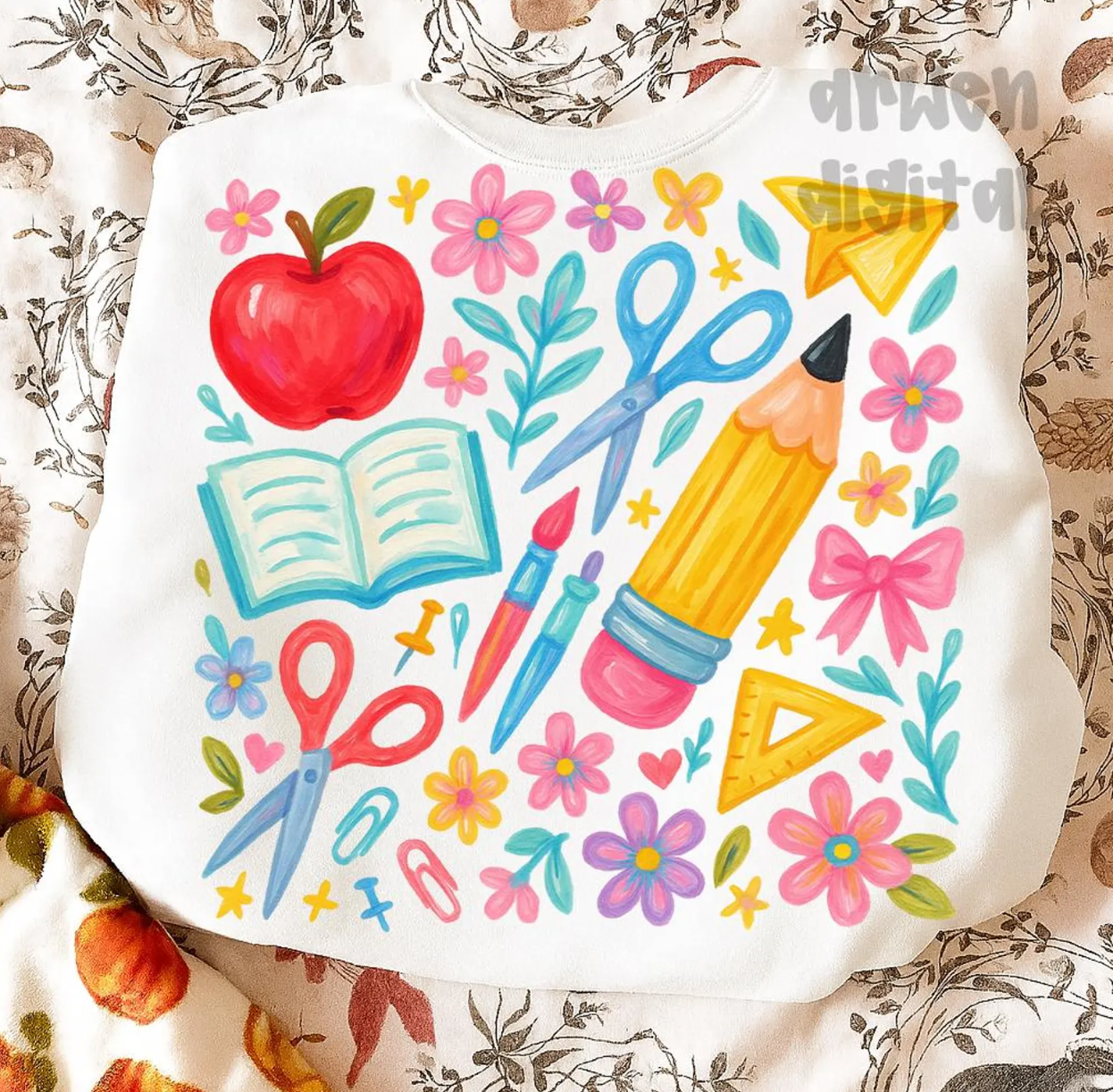 PASTEL TEACHER COLLAGE