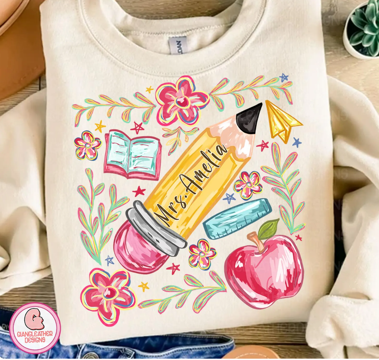 CUSTOM FLORAL COLLAGE
