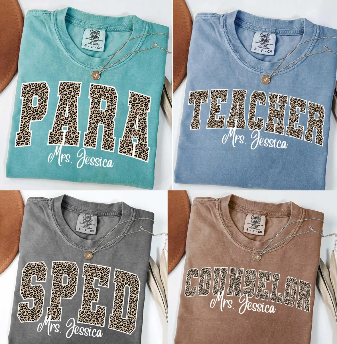 CUSTOM LEOPARD PRINT TEACHER BUNDLE