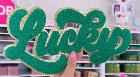 GOLD TRIM LUCKY PATCH
