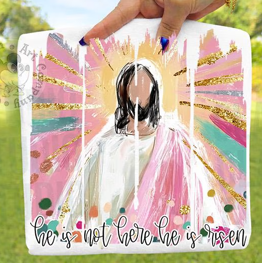 HE IS NOT HERE HE HAS RISEN FRAMES
