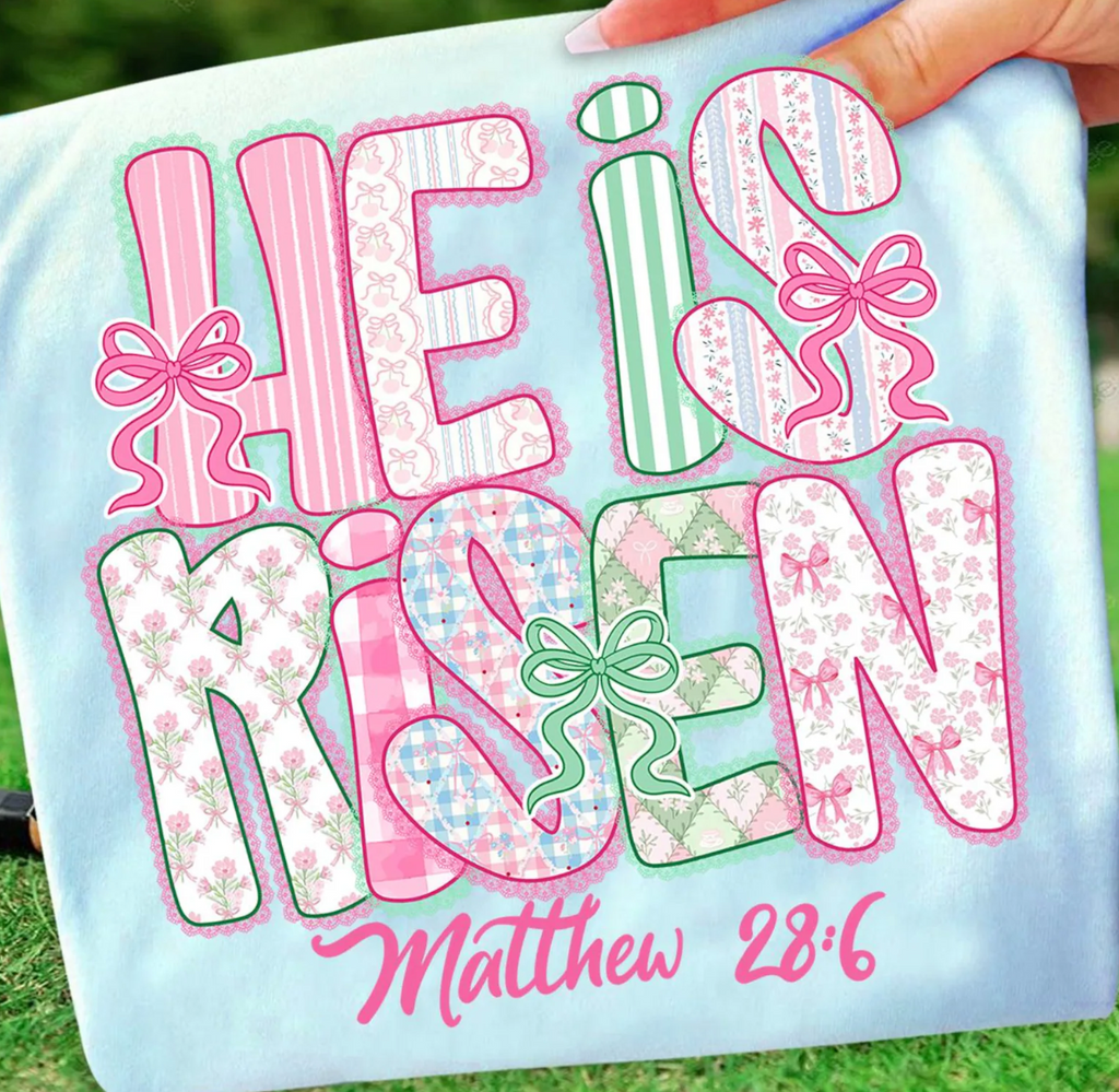 EASTER PATTERN HE IS RISEN