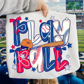 PLAY BALL PATTERNED DESIGN