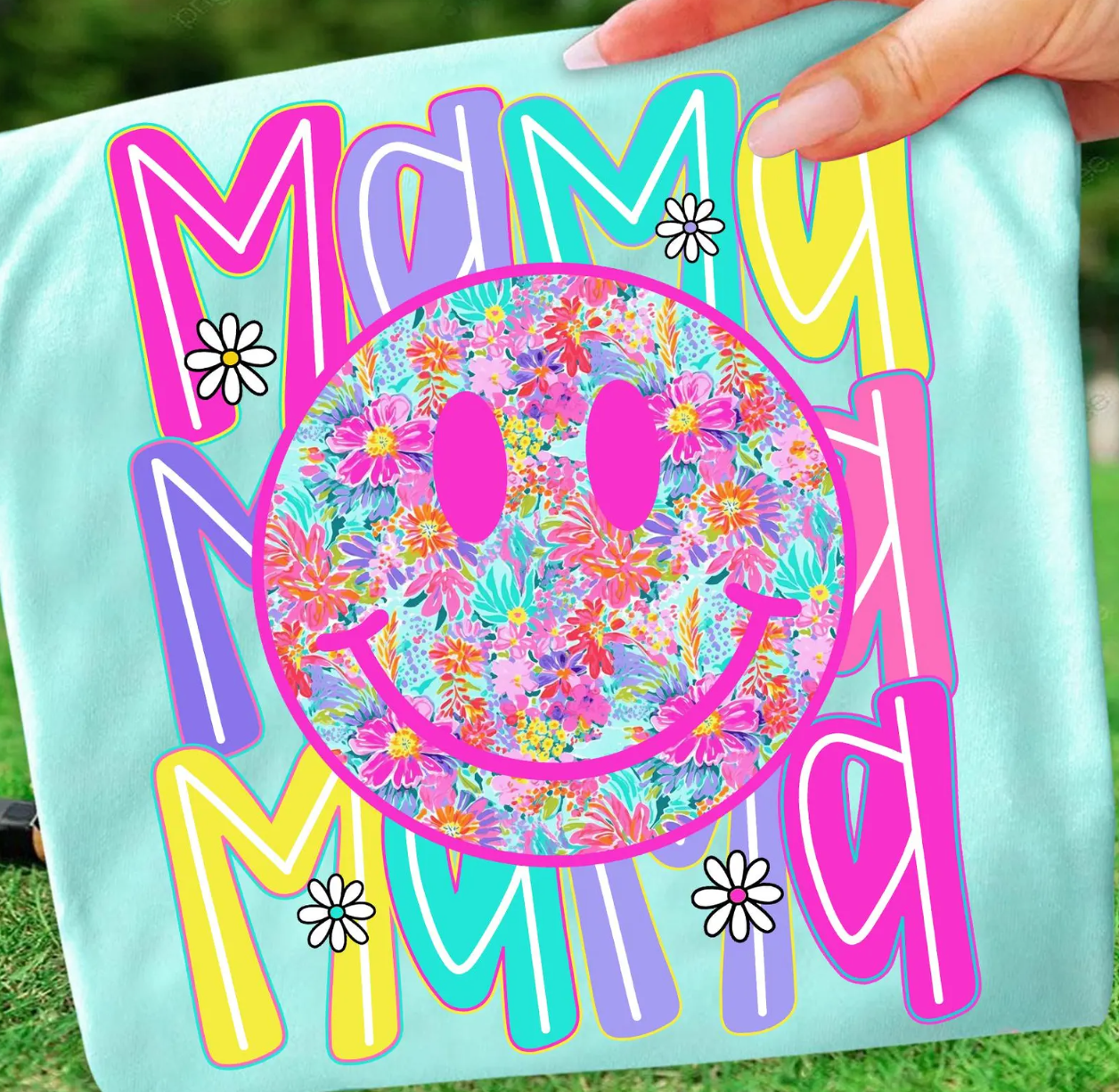 NEON MAMA SMILEY