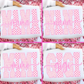 PINK CHECKERED MOM BUNDLE