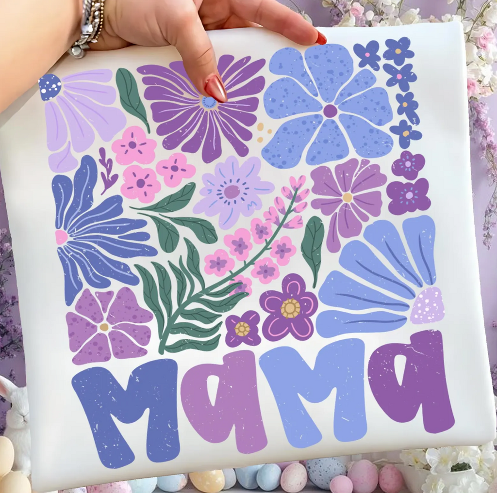 PURPLE FLOWER MAMA THEME