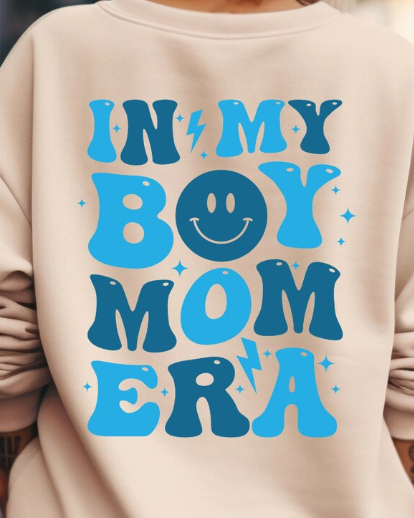 IN MY BOY MOM ERA W/POCKET DESIGN