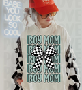 BOY MOM W/ CHECKERED BOW COLLAGE