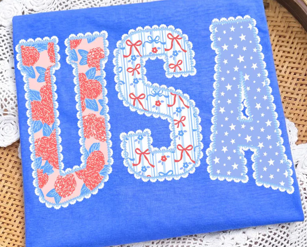 SCALLOPED FLORAL USA